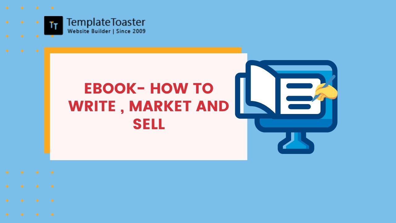 How to Write an eBook, Market and Sell