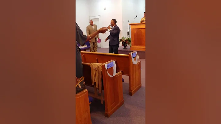 Rev. Bullock pulled on the spirit of Min. Anthony ...