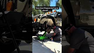 When in doubt drill it out!! #automobile #jeep #maintenance #powertools #overlanding #mods