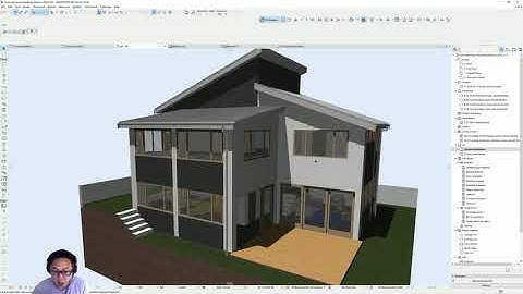 ARCHICAD TUTORIAL - How to Model a House | Part 4/4