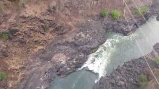 Gorge Swing Over The Zambezi River In Zambia