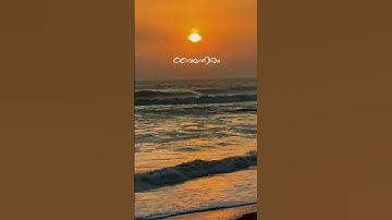 Thumbnail of Golden waves, fading skies, endless peace 🌅🌊”.                #like #reach #share #sea #beach