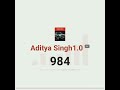 Youtube live subscriber counting live subscribers count on youtube short adityasingh10 shorts