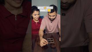 Move 2 Stick | Game | Couple challenge #couple #puzzle #shorts #trending