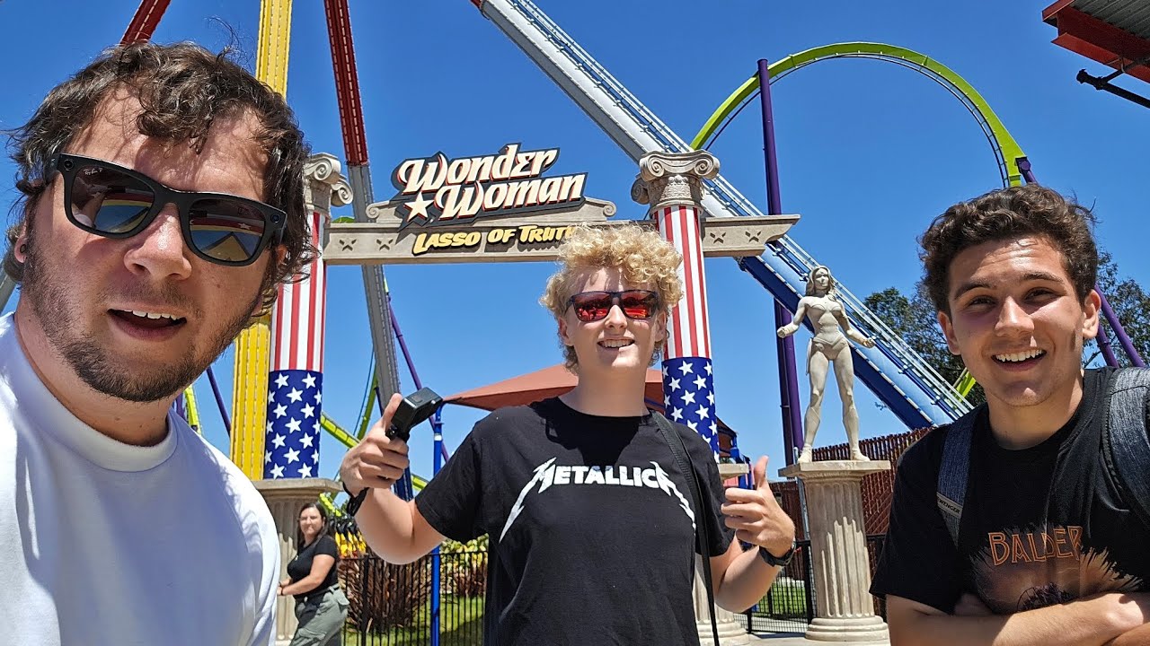 Another fear conquered!! 😱 A full Six Flags Day experience at Discovery Kingdom 🙃