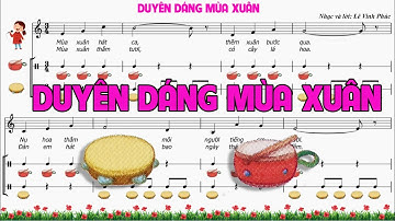 NHẠC CỤ TIẾT TẤU: DUYÊN DÁNG MÙA XUÂN  -  ÂM NHẠC LỚP 5  - KẾT NỐI TRI THỨC