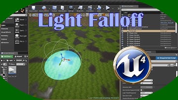 DPTV UE4 World Development Tutorial 13 (light Falloff)