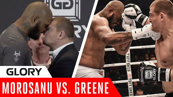 HEAVYWEIGHT SLUGFEST! Catalin Morosanu vs. Maurice Greene