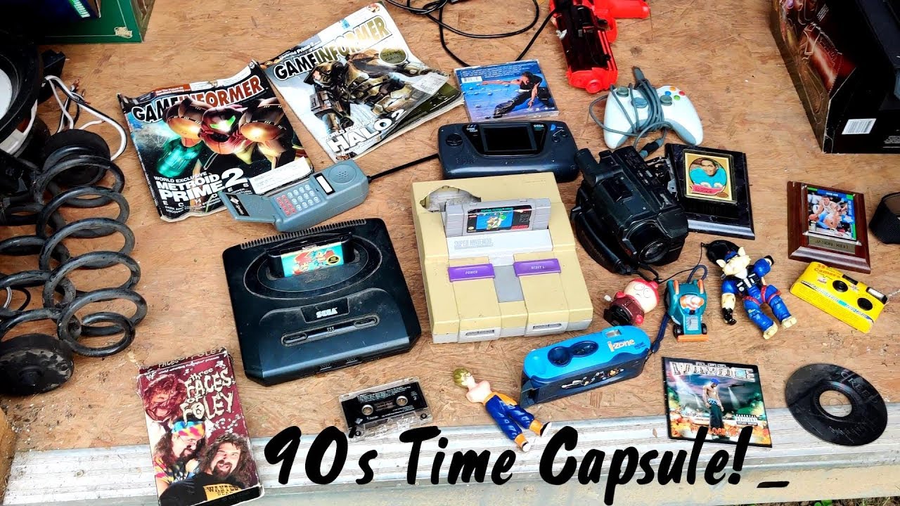 Romantik indhold Ordinere Opening a TIME CAPSULE from the 1990's! Nostalgic Goodness! - YouTube