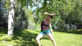 the drama queen wrap hoop trick tutorial with BABZ!