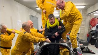 Precision Extraction Practice: FIA Medical Team Safely Removes Race Driver from Revolution Race Car