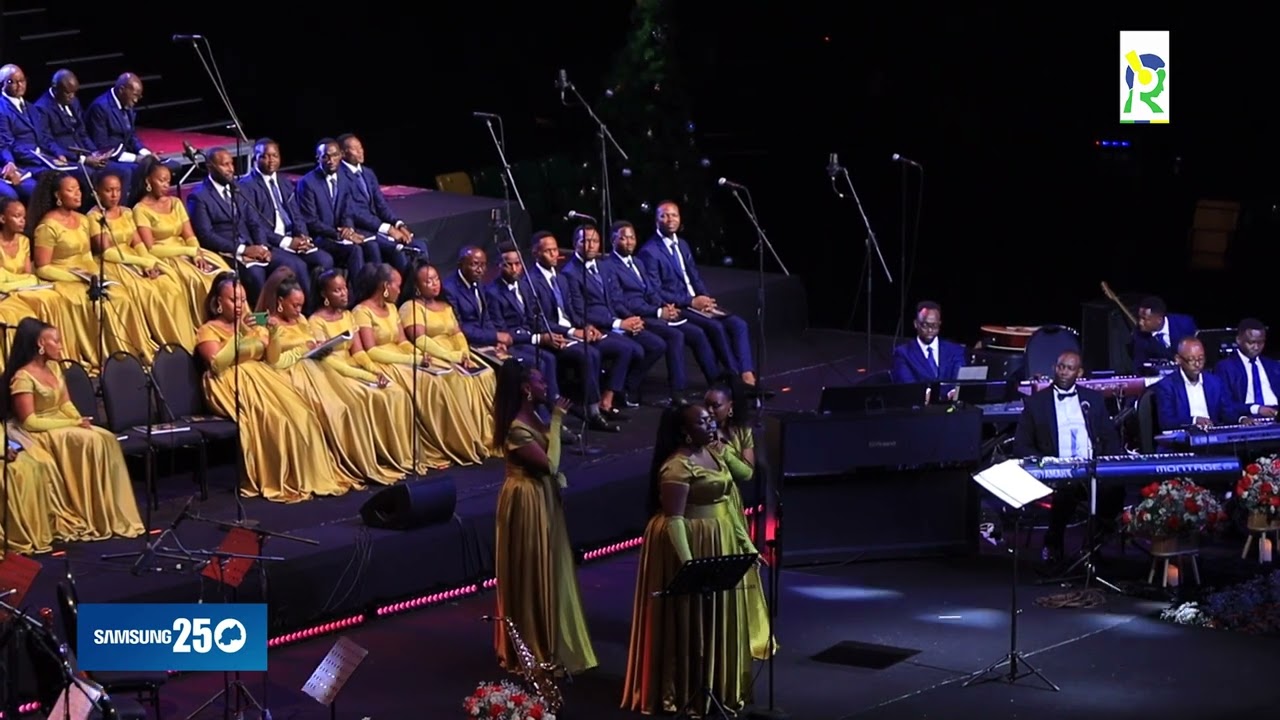 Chorale de Kigali igeze kuri Chiquitita Arena yose irahaguruka Ni indirimbo idasanzwe yamamaye