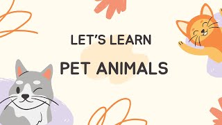 Fun Pet Animals Adventure | Educational Video for Kids and Toddlers 2024