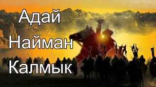 Адай руы, Адайлар один из родов Младшего Жуза казахов, проживающих в Казахстане / Калмыки и Найманы