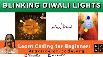 How to Make Beautiful Blinking Diwali Lights in app lab | Beautiful Diwali Special Lighting