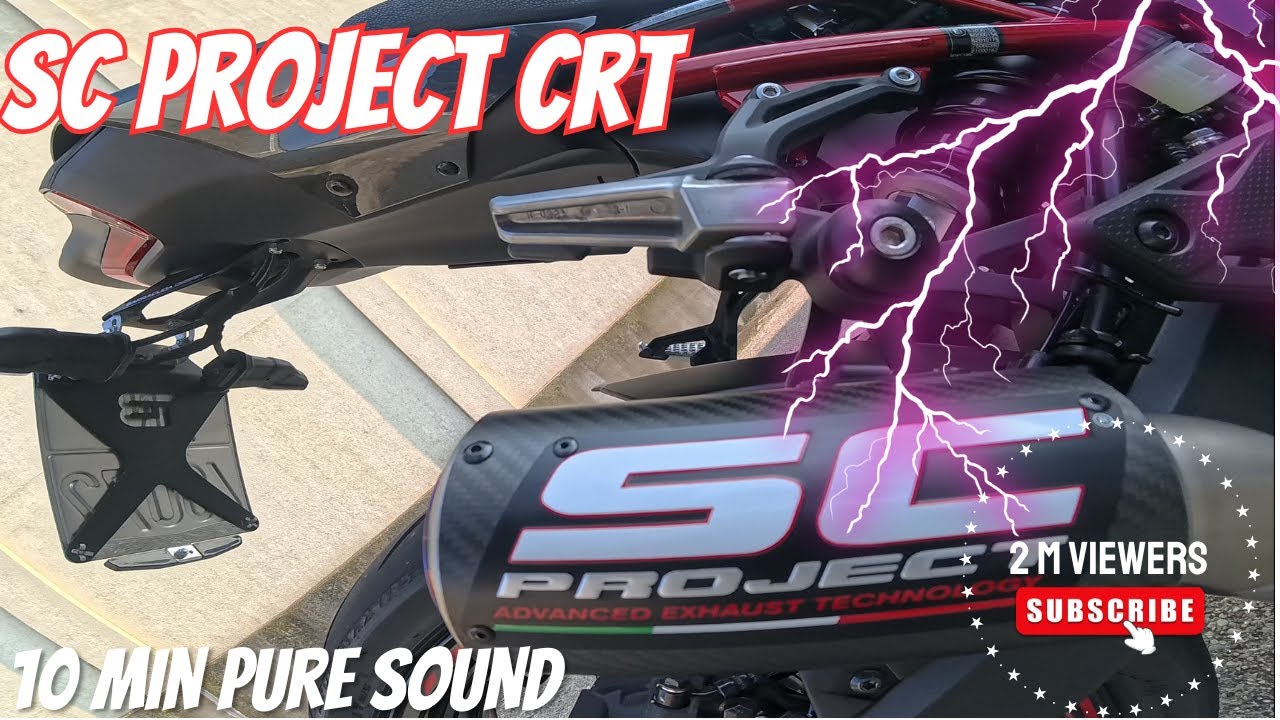 Kawasaki Z900 2025 - 10 MIN Pure sound - SC Project CRT #exhaust #z900 #sound