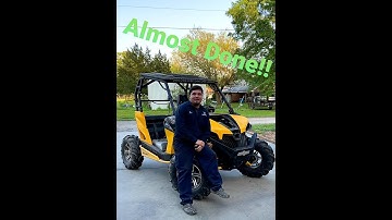 Empire Exhaust & Rear Diff install on the CanAm Maverick 1000r!! Good Timen Tools!