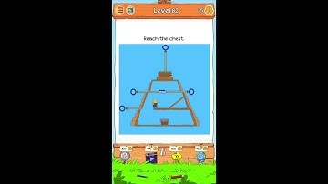 Braindom 2 Level 82 Reach the chest Answers and Solutions