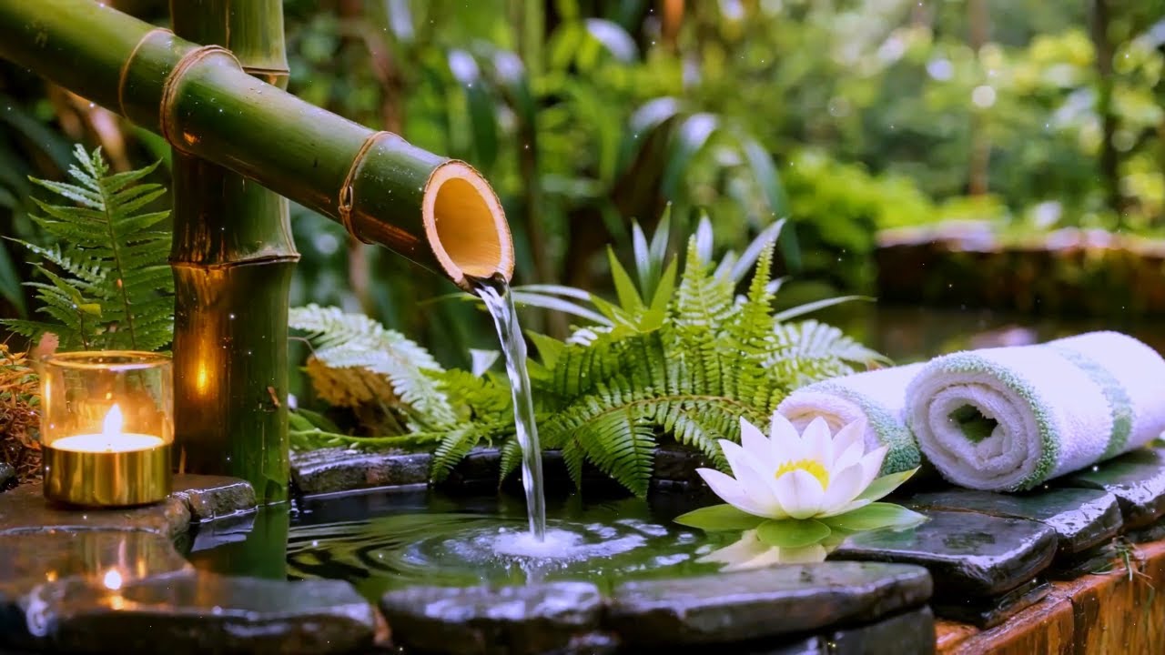 Complete Relaxation Music 🌸 Water Sounds for Sleep, Stress, Anxiety & Depression Relief