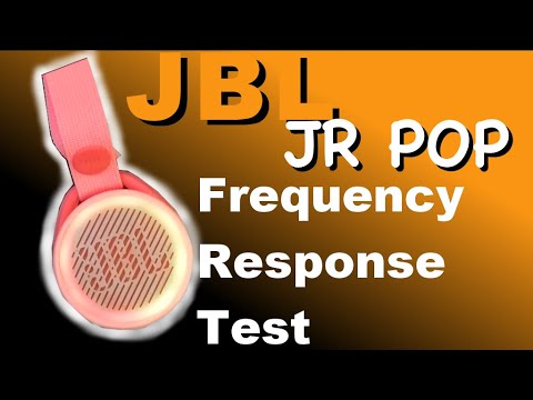 JBL JR POP Frequency Response Test