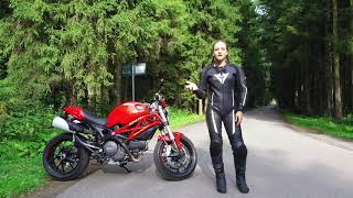 Женский мото обзор Ducati Monster 796. V-образник или рядник?