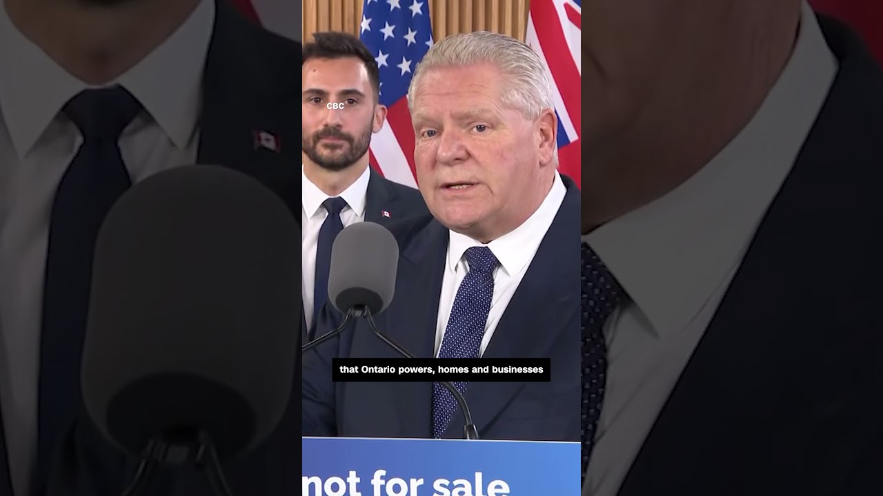 Ontario Premier Threatens To Shut Off Electricity For US