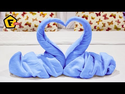 Kuinka taittaa selvittää, pyyhkeet ✔ Miten taita pyyhe hienosti