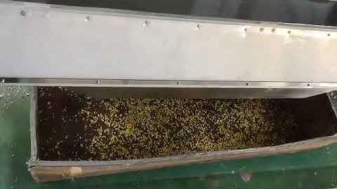 Bottle cap scraps color separation