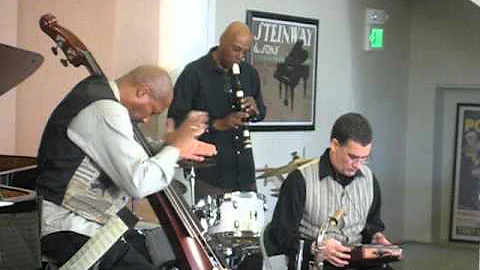Eddie Marshall, Peck Allmond, Jeff Chambers at Pie...