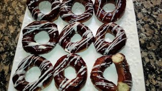 دونات سهلة وسريعة هشة مع كل تفاصيلها Making A Quick And Easy Donuts At Home