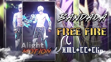 Bandana - Subh || New Trend 🥶 Alight Motion Xml File + Cc + Clip || Make it trend 2025 ⬇️