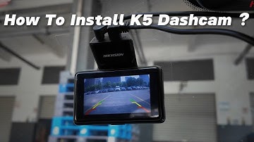 How to install Hikvision K5 dashcam? Step by Step #dashcam #hikvision