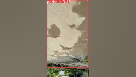 Pothole Detection Using YoloV5