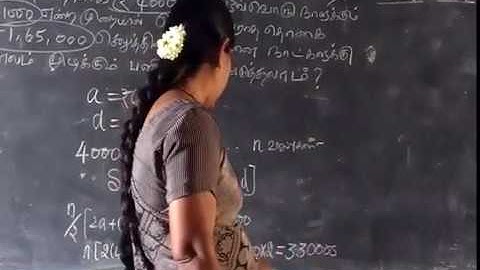 TN SB 10th Maths Sequences and series Part-51 Ex 2.4 sum 9,13