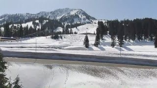 Washington snowpack deeper than normal as winter weather tapers off