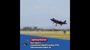 F-35A Variant Lightning Flash Fact