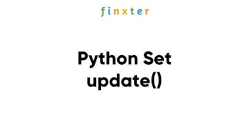 Python Set update() - Examples, Explanation, Runtime