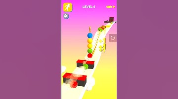 Stack Rider 6 Level - Best Gameplay Walkthrough Android, iOS Games #shortvideos #shortsviral