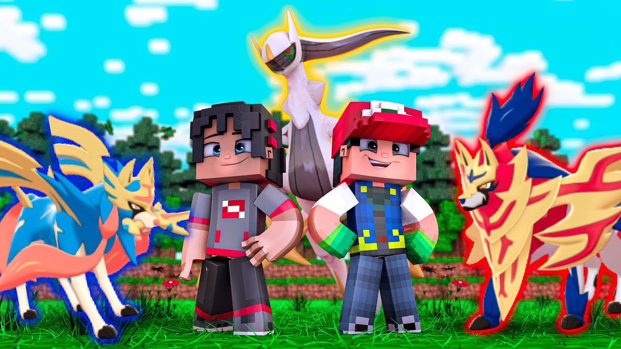 PIXELMON BATTLE FOR CROWNED FORM ZACIAN & ZAMAZENTA! (Minecraft