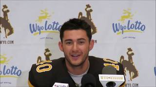 Wyoming Kicker Cooper Rothe Talks Kicking In Border War Conditions Wyoming Kicker Cooper Rothe Talks Kicking In Border War Conditions