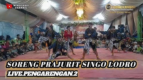 Spektakuler Seni Tari Soreng PSL Prajurit Singo Lodro Desa Pengarengan.2,Kaliangkrik,Tgl 23-04-2024