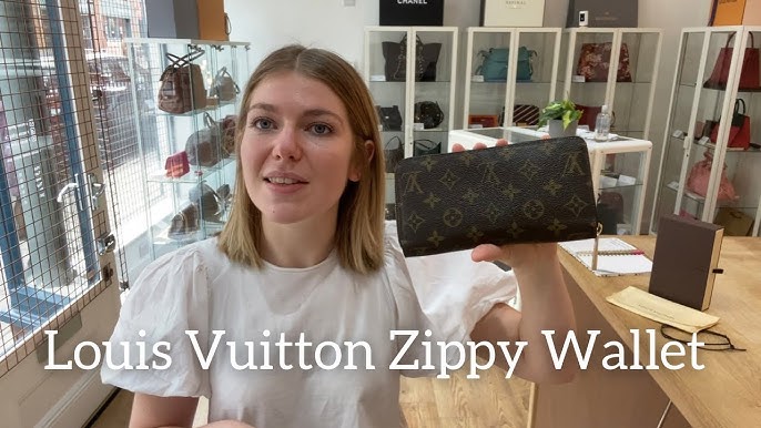 Louis Vuitton Monogram Unplant Brodelly Zippy Wallet M81141 Women's  Wallets