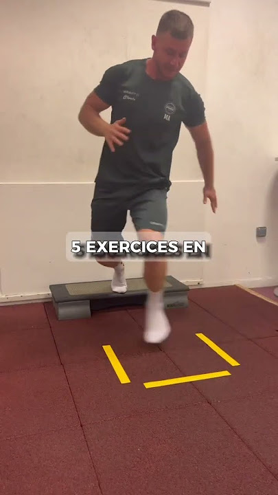 5 EXERCICES CLÉS POUR DÉVELOPPER TON EXPLOSIVITÉ ET PUISSANCE MUSCULAIRE ! #footwork #explosive