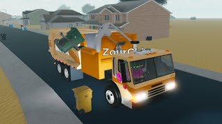 GARBAGE TRUCK SIMULATOR ON ROBLOX! screenshot 5