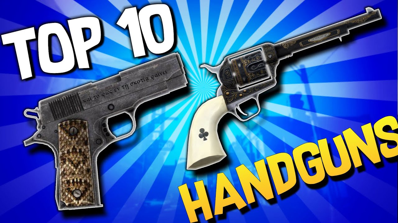 Top 10 Fallout New Vegas Handguns - Youtube