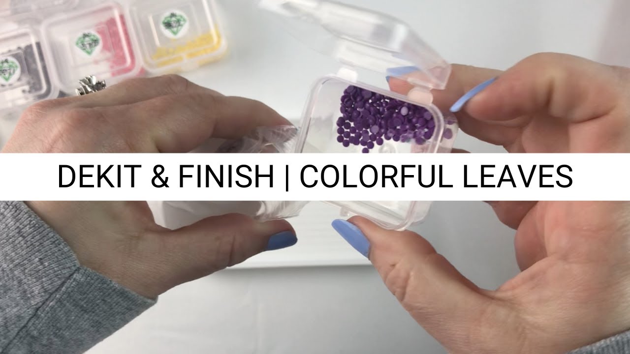 Diamond Painting - Dekit & Finish | Colorful Maple Leaves
