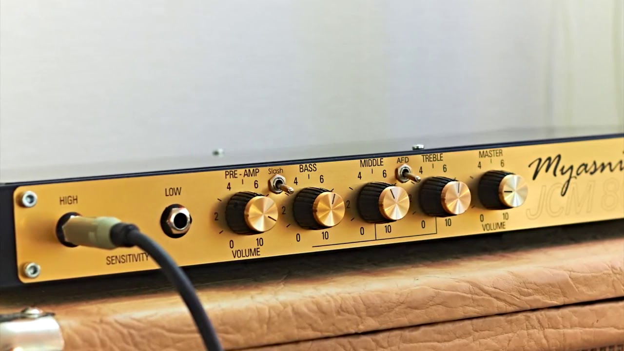 JCM800 preamp 34 mode (no pedals) YouTube