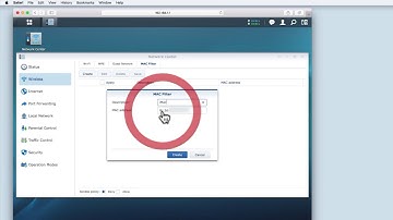 MAC address filtering on a Synology Router