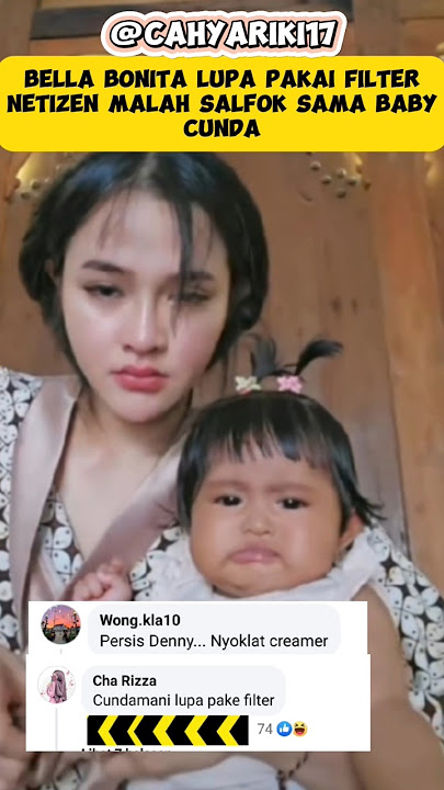 Bella Bonita Lupa Pakai Filter #dennycaknan #bellabonita #cundamani #widodari