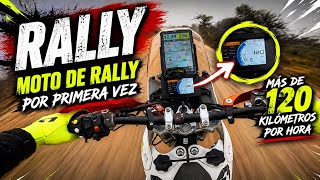 Probando moto de rally raid (RVM 450) por primera vez preparandome para correr🔥🚀